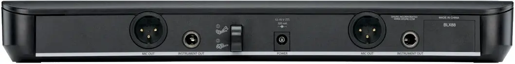 Mikrofon bezprzewodowy SHURE BLX288/SM58 S8 (823-832 MHz) - miniatura
