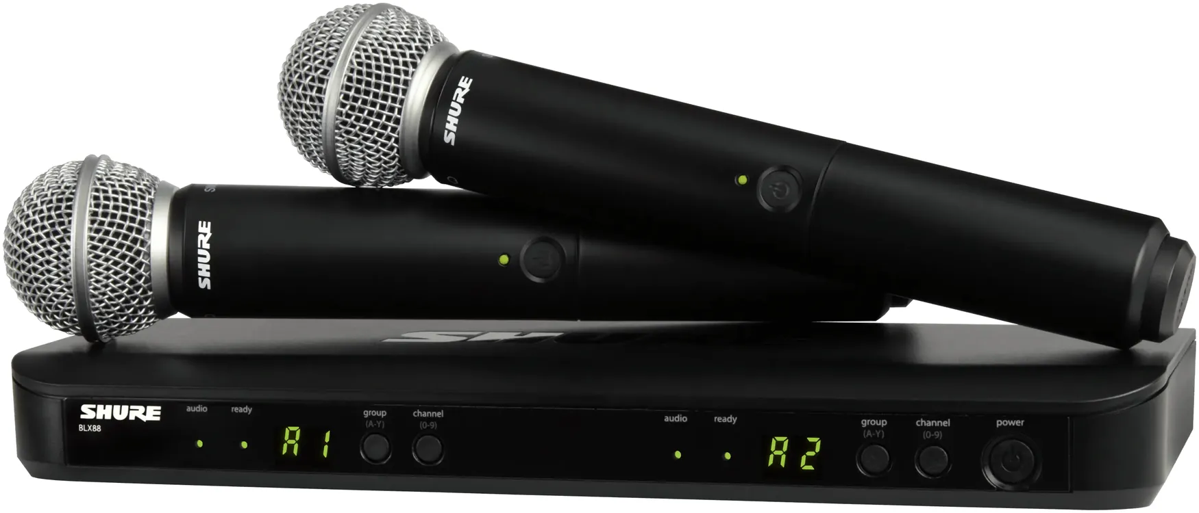 Mikrofon bezprzewodowy SHURE BLX288E/SM58 H8E (518-542 MHz)