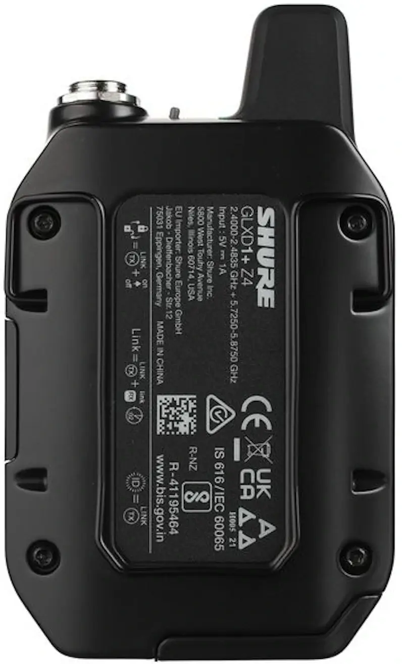System bezprzewodowy do gitary SHURE GLXD16+ - miniatura