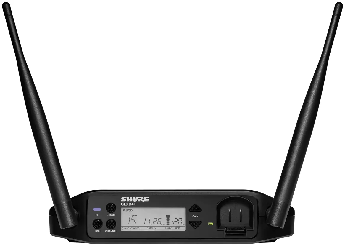Mikrofon bezprzewodowy SHURE GLXD24+/SM58 (2.4/5GHz) - miniatura