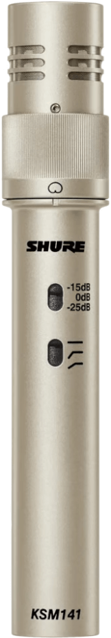 Mikrofon pojemnościowy SHURE KSM141/SL /Instrumentalny