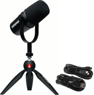 Zestaw do podcastów SHURE MV7-K-BNDL