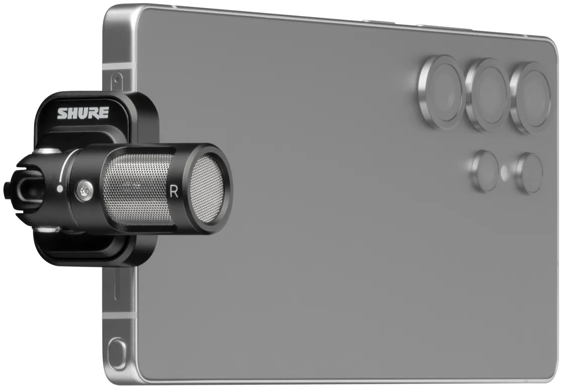 Stereofoniczny mikrofon USB SHURE MV88 /USB-C /pojemnościowy - miniatura