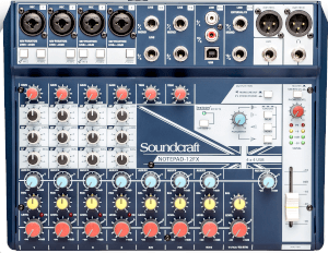 Mikser audio Soundcraft Notepad 12FX