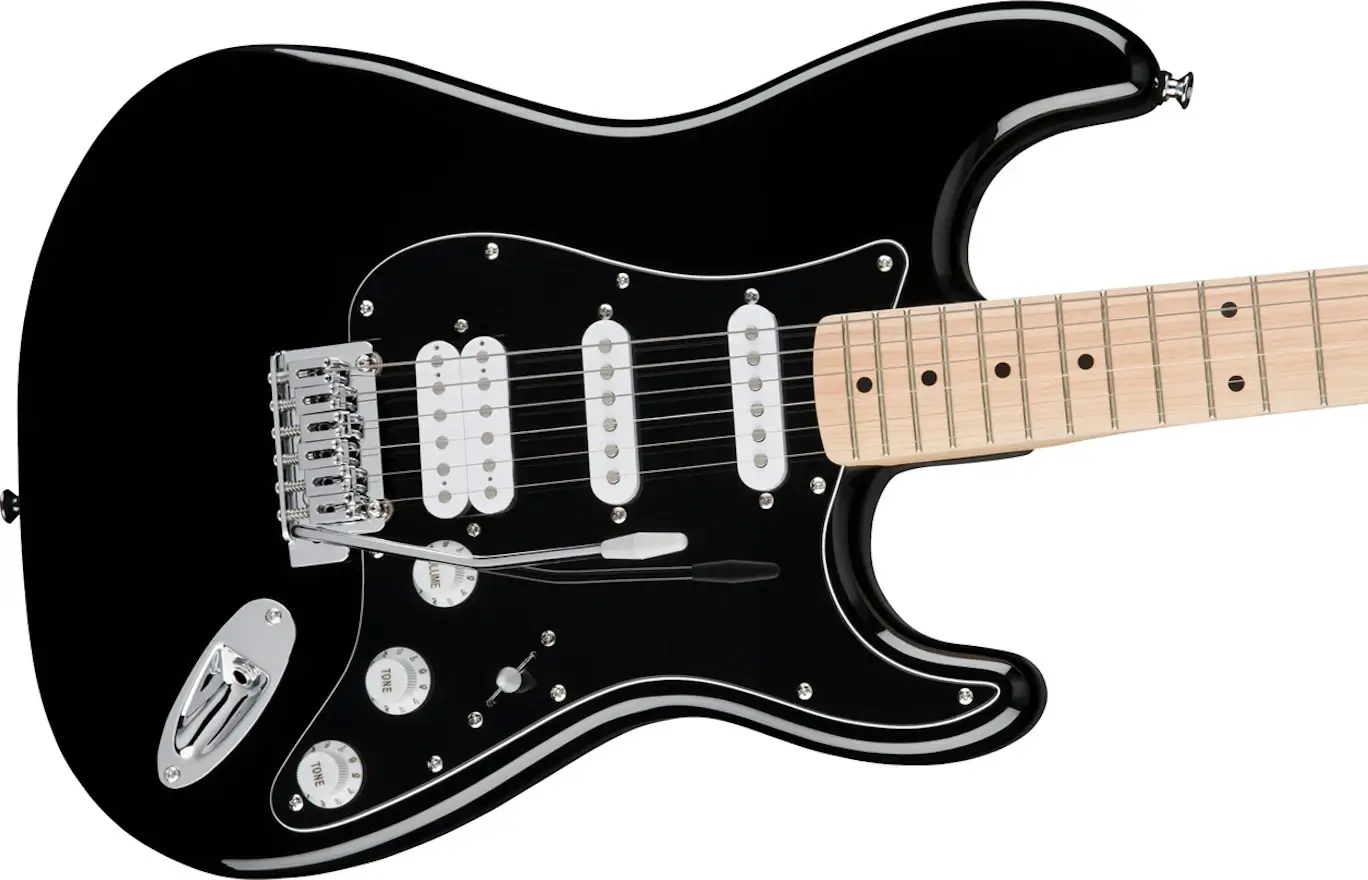 Gitara elektryczna  Squier by Fender Affinity Series Stratocaster FSR HSS MN BPG BLK - miniatura