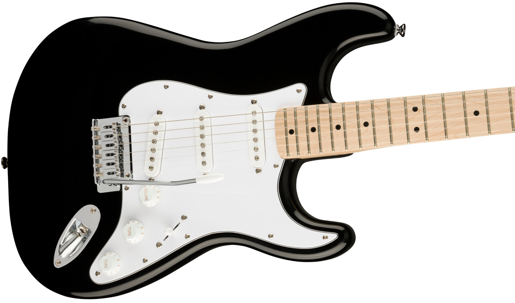 Gitara elektryczna Squier by Fender Affinity Series Stratocaster MN WPG BLK - miniatura