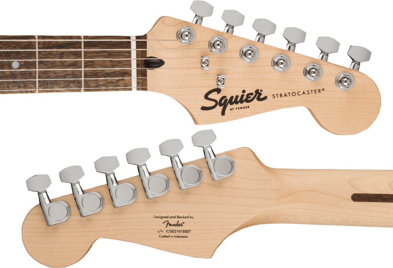 Gitara elektryczna Squier by Fender Bullet Stratocaster HSS BLK - miniatura