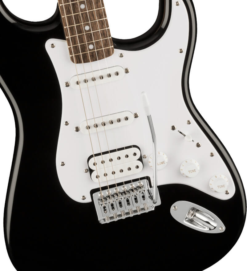 Gitara elektryczna Squier by Fender Bullet Stratocaster HSS BLK - miniatura