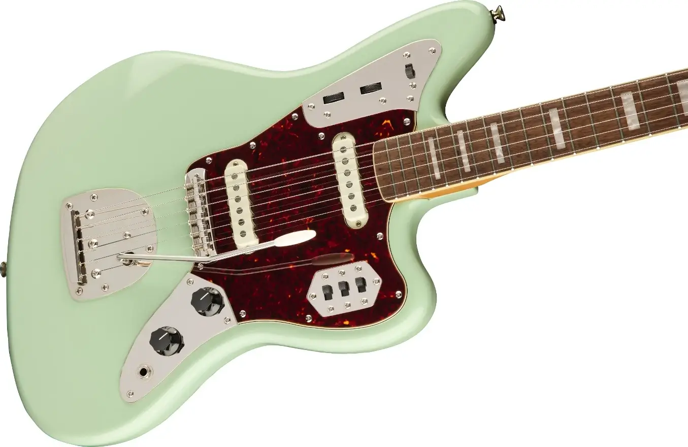 Gitara elektryczna  Squier by Fender Classic Vibe 70s Jaguar LRL Surf Green - miniatura