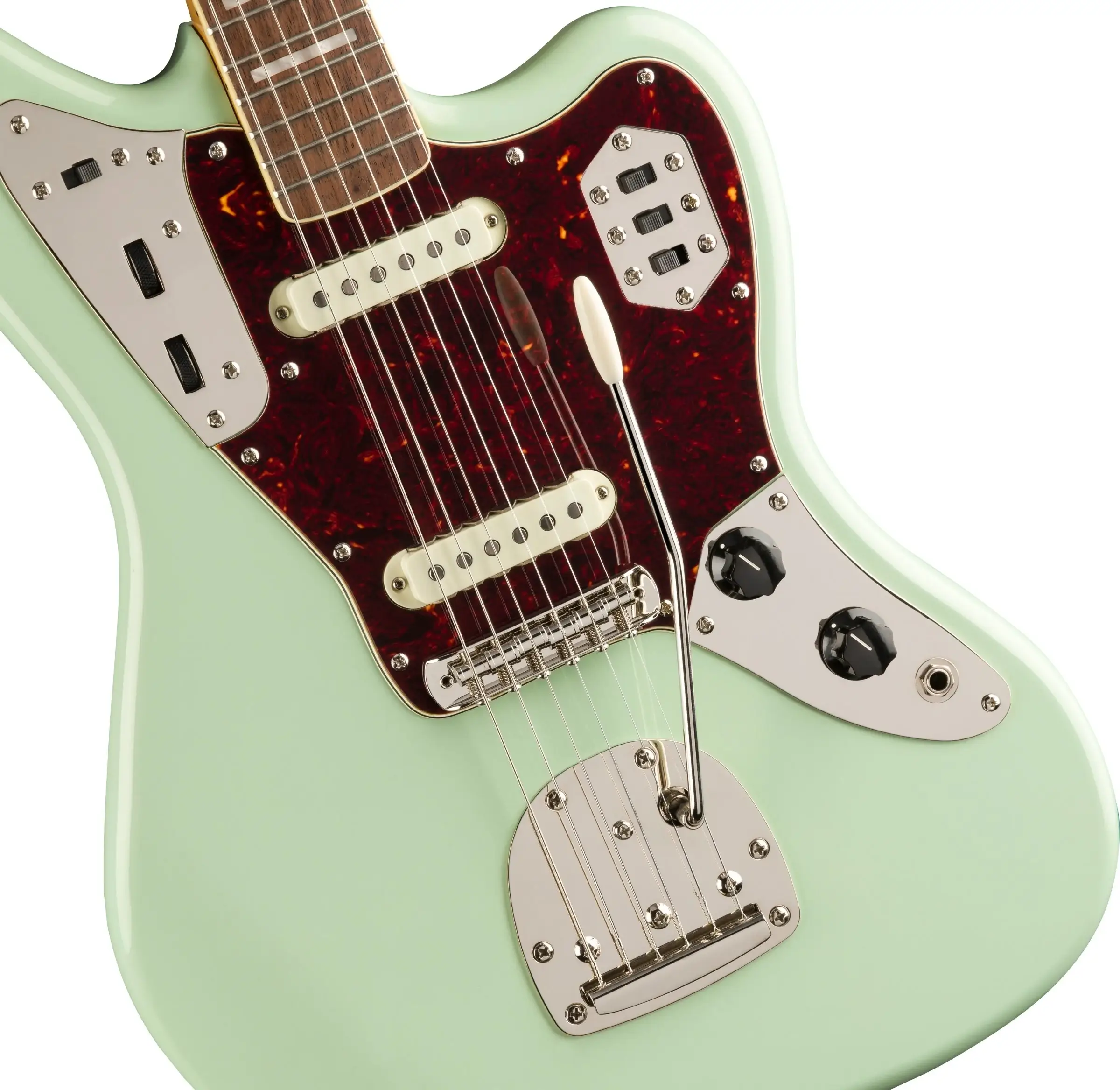Gitara elektryczna  Squier by Fender Classic Vibe 70s Jaguar LRL Surf Green - miniatura