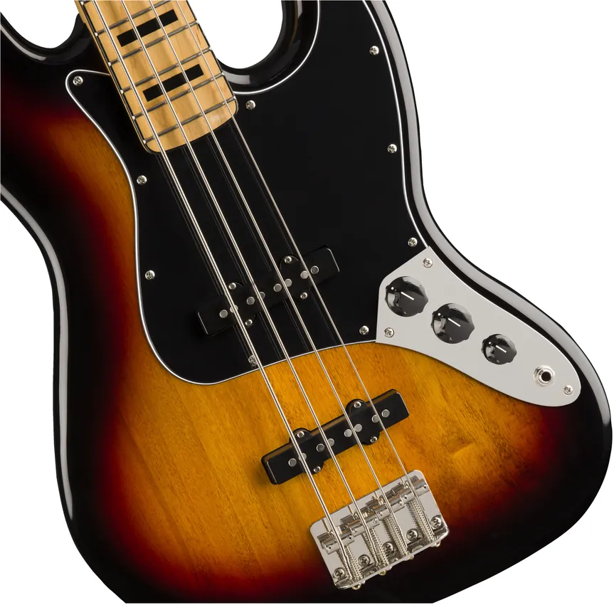 Gitara basowa Squier by Fender Classic Vibe Jazz Bass 70s MN 3TS - miniatura