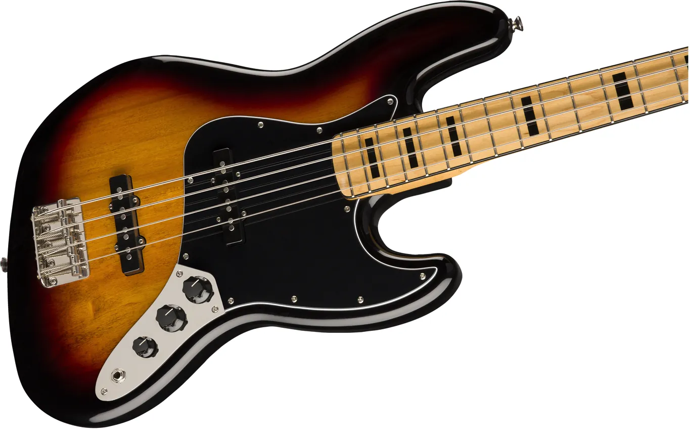 Gitara basowa Squier by Fender Classic Vibe Jazz Bass 70s MN 3TS - miniatura