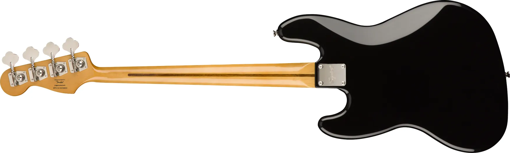 Gitara basowa Squier by Fender Classic Vibe Jazz Bass 70s MN BLK - miniatura