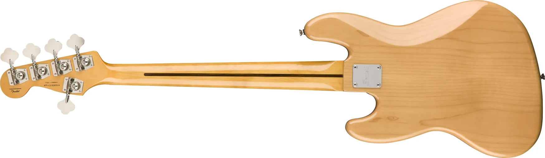 Gitara basowa Squier by Fender Classic Vibe Jazz Bass V 70s MN NAT - miniatura