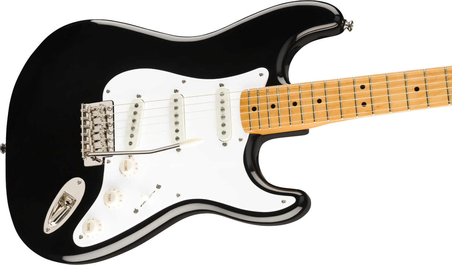 Gitara elektryczna Squier by Fender Classic Vibe Stratocaster 50s MN BLK - miniatura