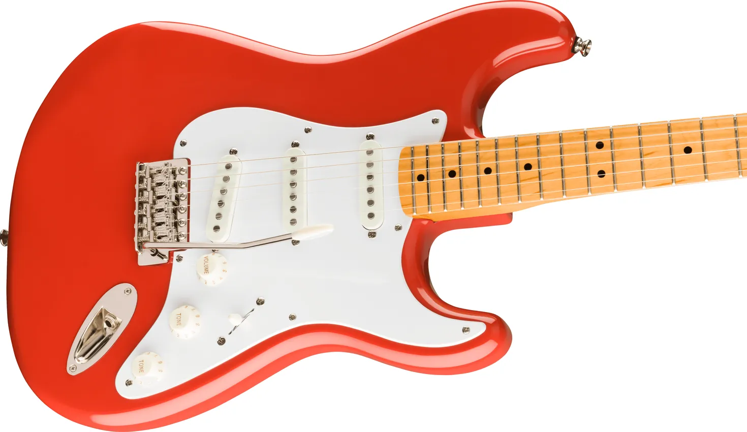 Gitara elektryczna Squier by Fender Classic Vibe Stratocaster 50s MN FRD - miniatura