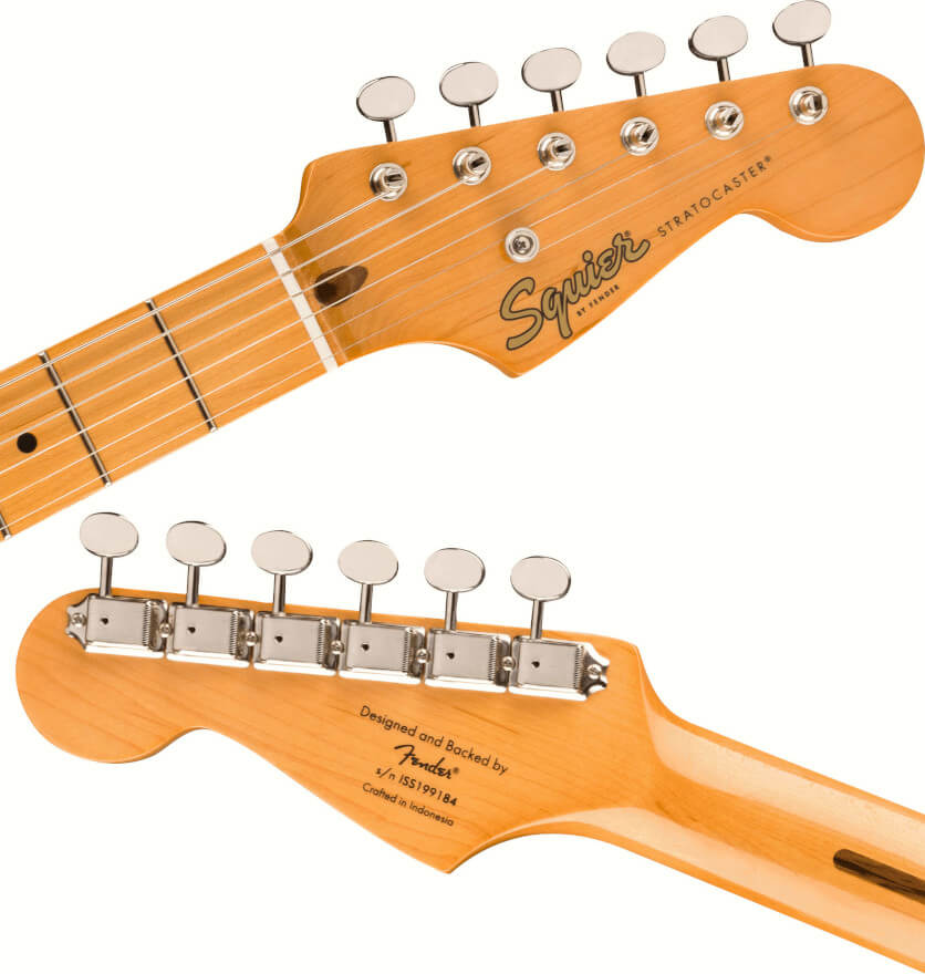 Gitara elektryczna Squier by Fender Classic Vibe Stratocaster 50s MN FRD - miniatura