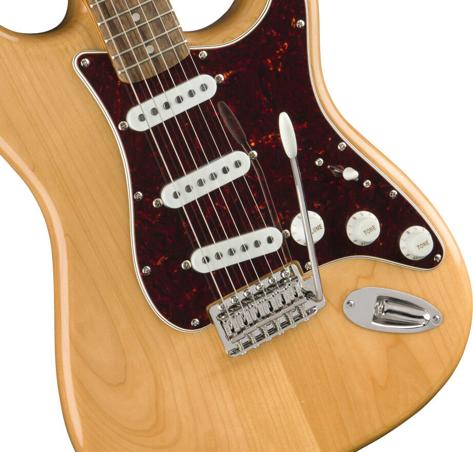 Gitara elektryczna Squier by Fender Classic Vibe Stratocaster 70s LRL NAT - miniatura