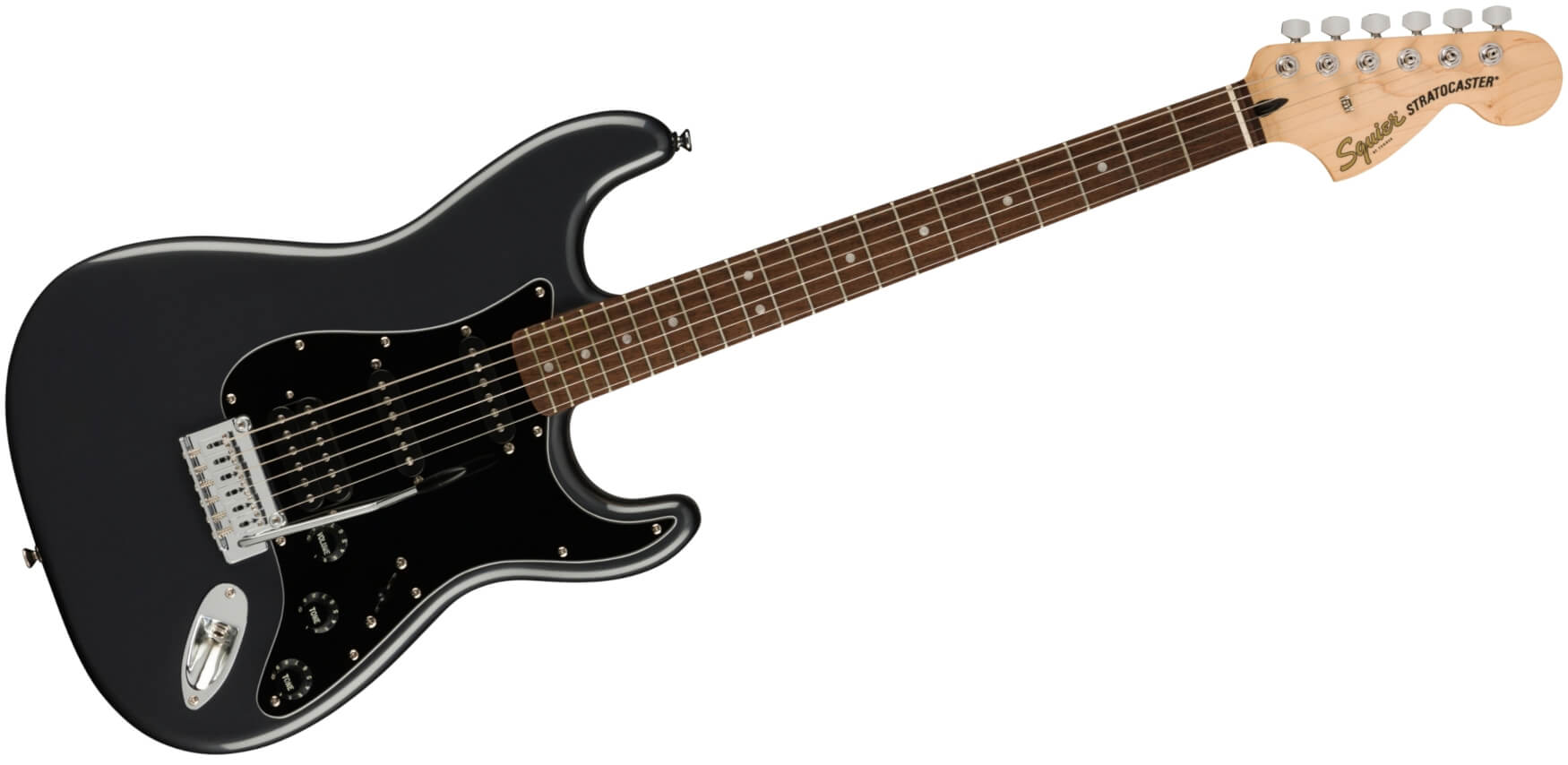 Zestaw gitarowy Squier by Fender FSR AF Strat HSS PK LRL 15G CFM - miniatura