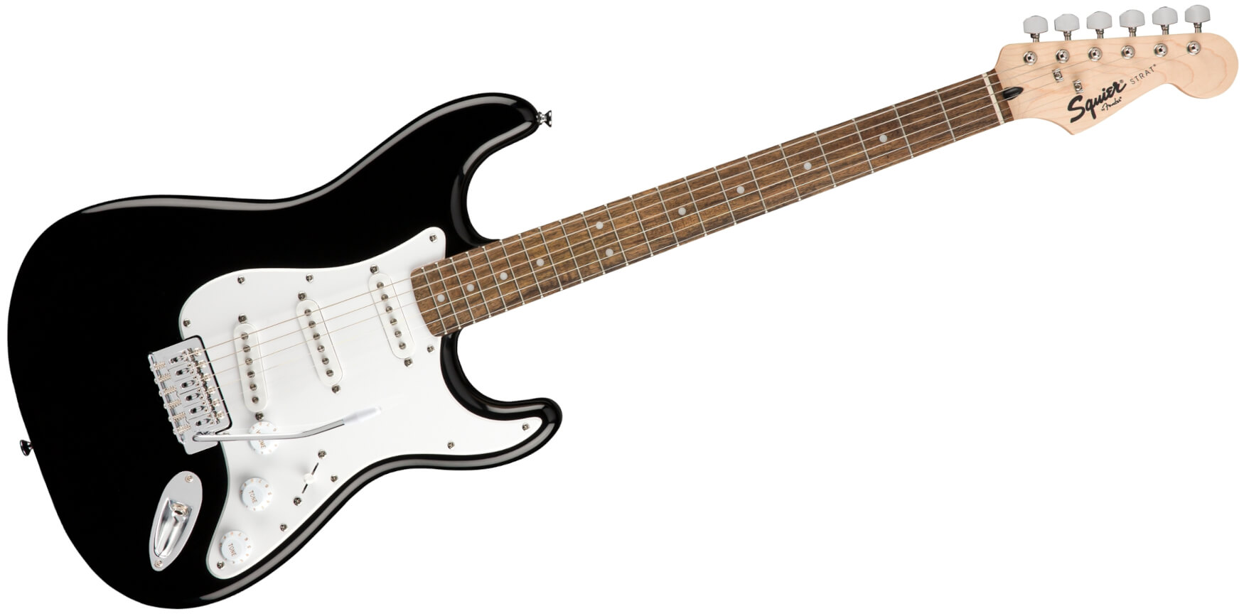 Zestaw gitarowy Squier by Fender FSR Strat PK LRL 10G BLK - miniatura