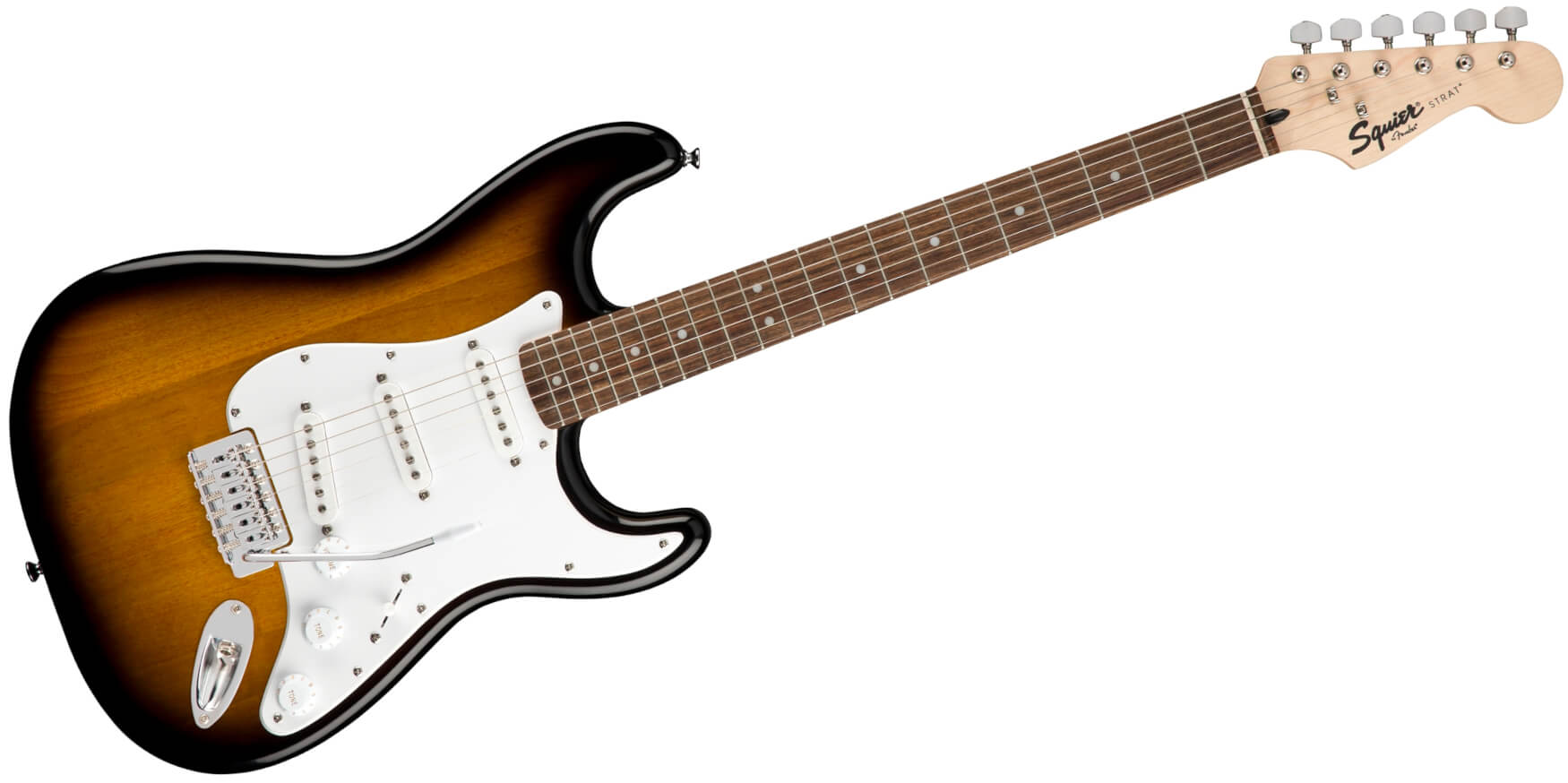Zestaw gitarowy Squier by Fender FSR Strat PK LRL 10G BSB - miniatura