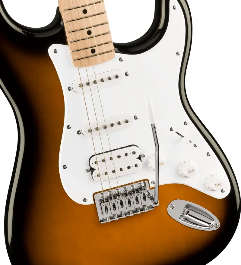 Gitara elektryczna Squier by Fender Sonic Stratocaster FSR HSS MN WPG 2TS - miniatura