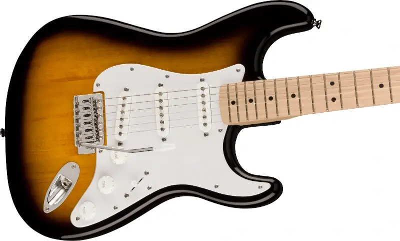 Gitara elektryczna Squier by Fender Sonic Stratocaster FSR SSS MN WPG 2TS - miniatura