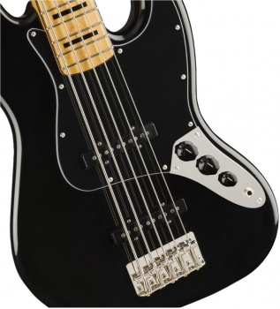 Gitara basowa Squier by Fender Classic Vibe Jazz Bass V 70s MN BLK - miniatura