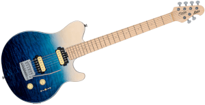 Gitara elektryczna Sterling by Music Man AX 3 QM SPB