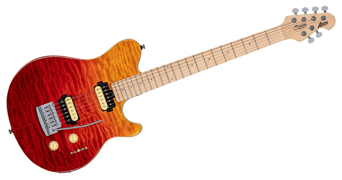 Gitara elektryczna Sterling by Music Man AX 3 QM SPR