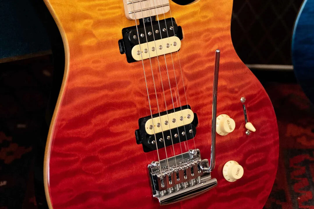 Gitara elektryczna Sterling by Music Man AX 3 QM SPR - miniatura
