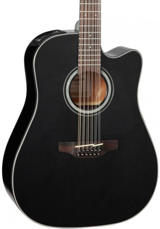 Gitara elektroakustyczna Takamine GD30CE-12 BLK - miniatura