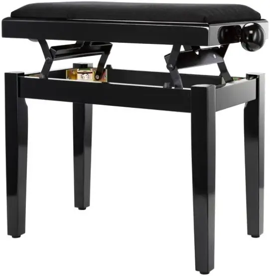 Ława do pianina THMN KB-15BP /siedzisko - miniatura