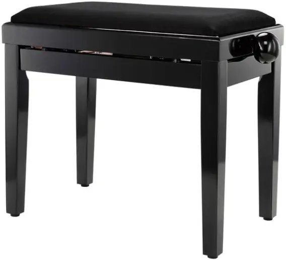 Ława do pianina THMN KB-15BP /siedzisko - miniatura