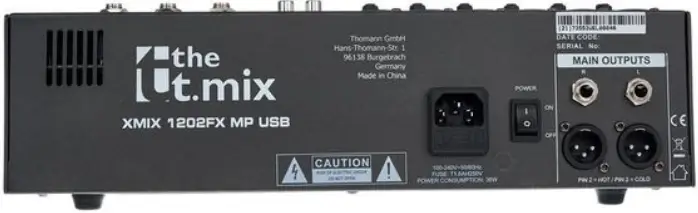 Mikser audio THMN xmix 1202 FXMP USB - miniatura