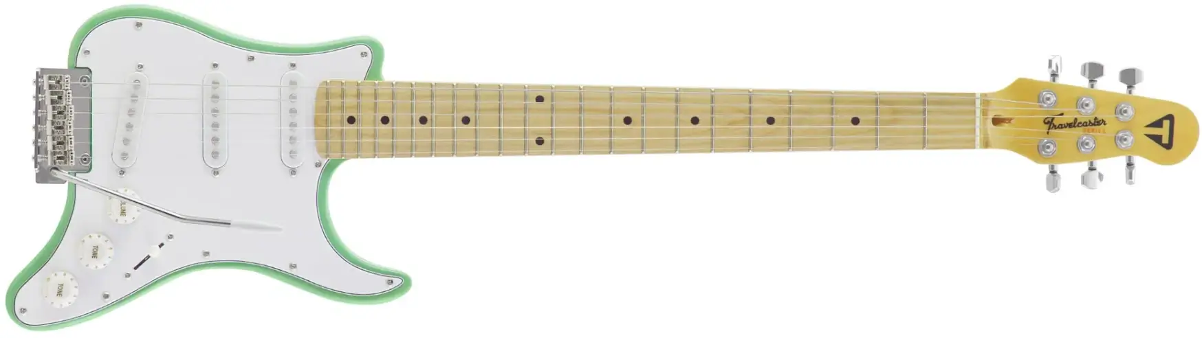 Gitara elektryczna Traveler Guitar Travelcaster Deluxe Surf Green