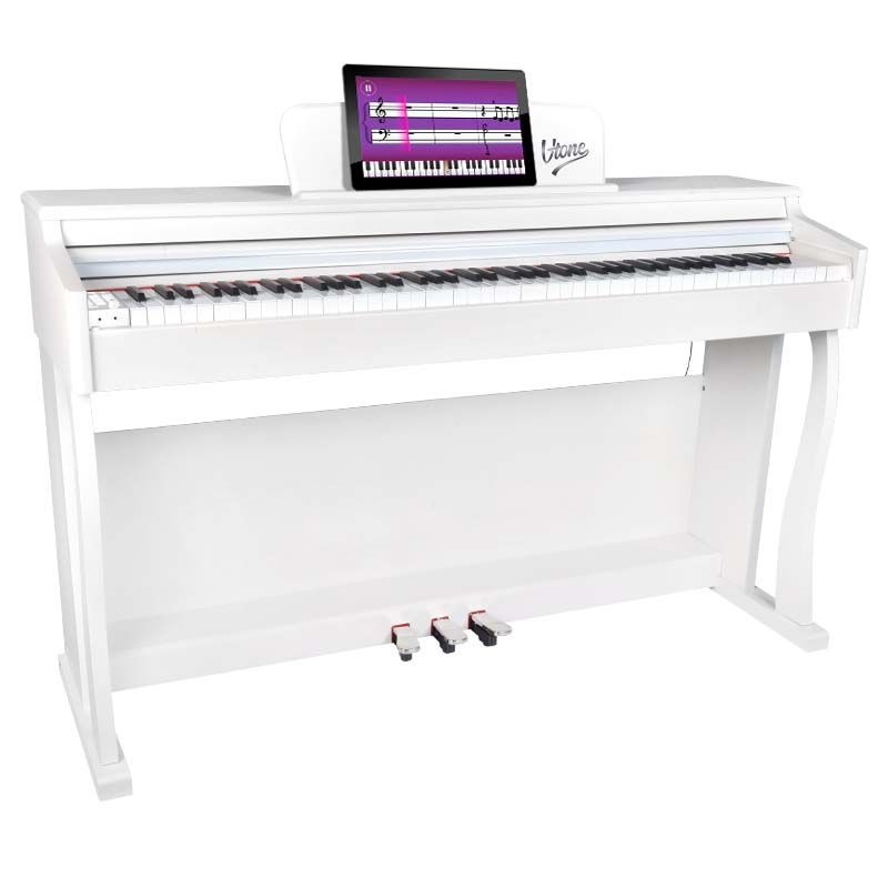Pianino cyfrowe V-TONE BL-8808 WH - miniatura