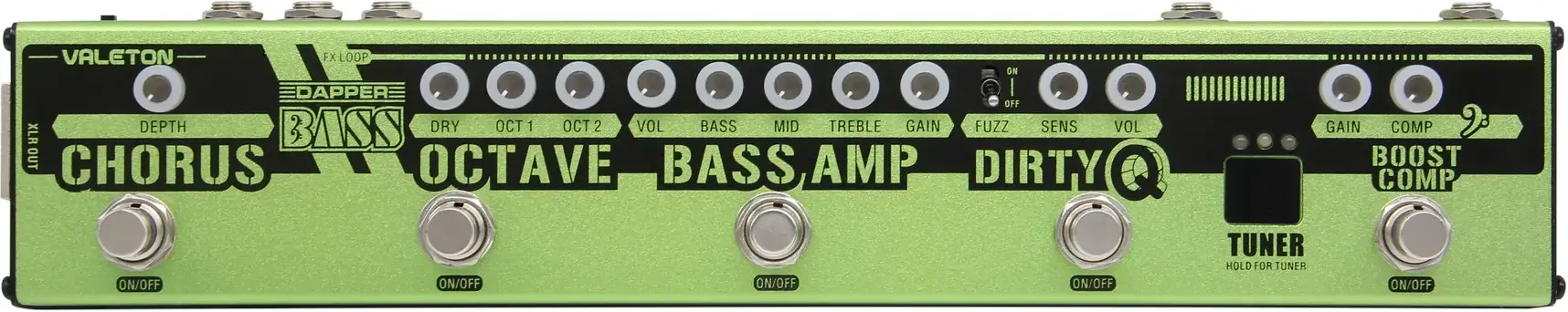Multiefekt basowy Valeton Dapper Bass