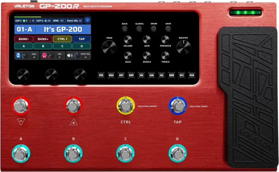 Multiefekt gitarowy Valeton GP-200R