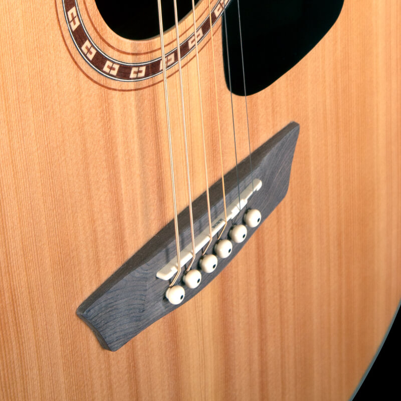 Zestaw z gitarą elektroakustyczną Washburn AD 5 CE N Pack - miniatura