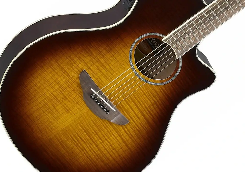 Gitara elektroakustyczna YAMAHA APX-600FM TBS - miniatura
