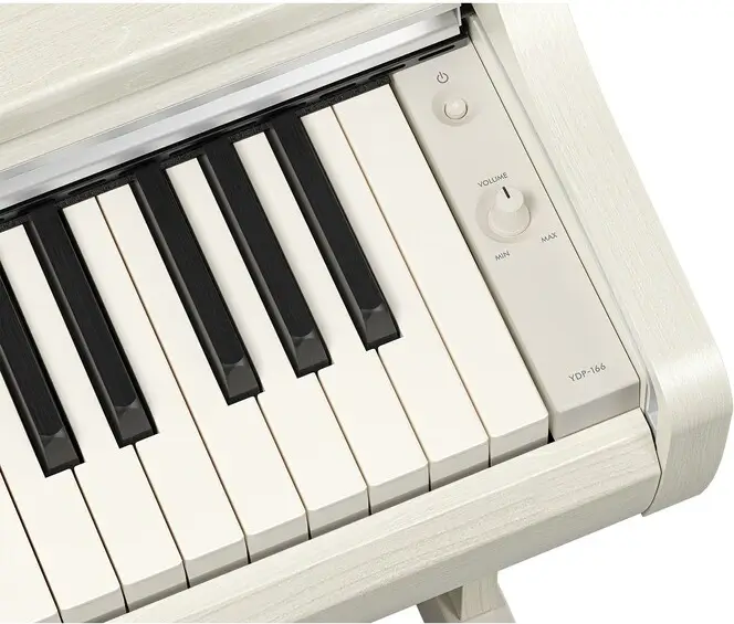 Pianino cyfrowe YAMAHA ARIUS YDP-166 WB - miniatura