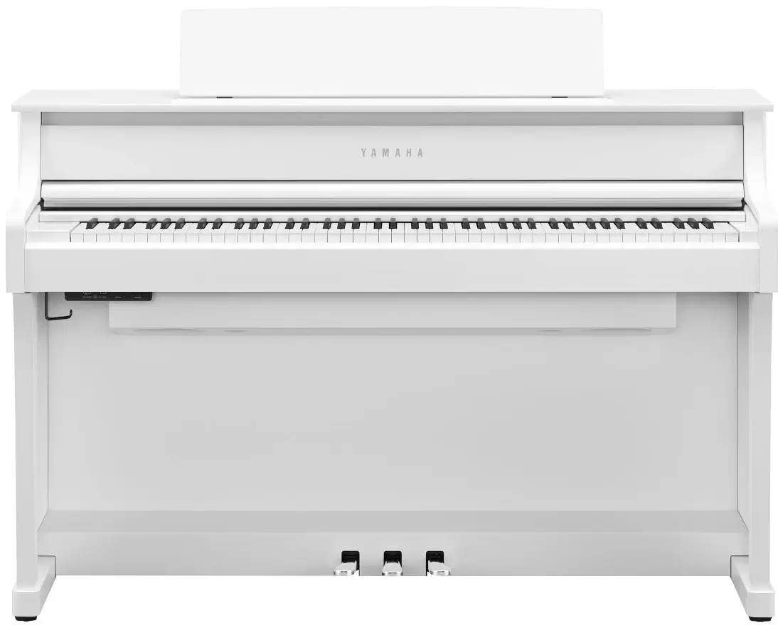 Pianino cyfrowe YAMAHA CLP-875 WH - miniatura