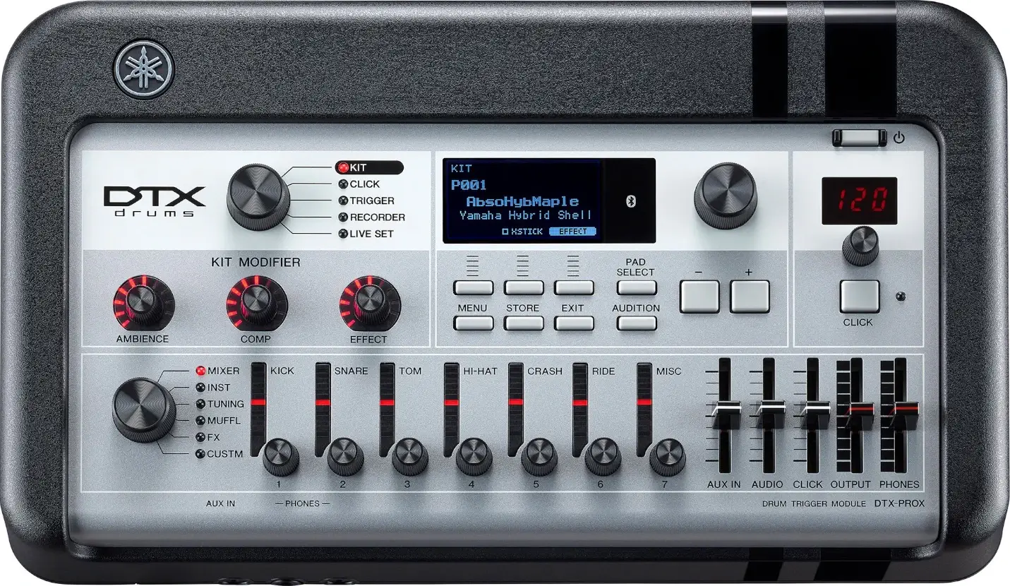 Perkusja elektroniczna YAMAHA DTX10K-X Real Wood - miniatura