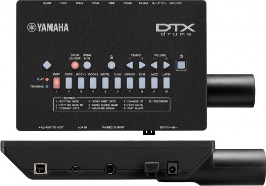 Perkusja elektroniczna YAMAHA DTX452K - miniatura