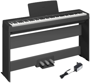 Pianino cyfrowe YAMAHA P-145 + NOGI + LISTWA