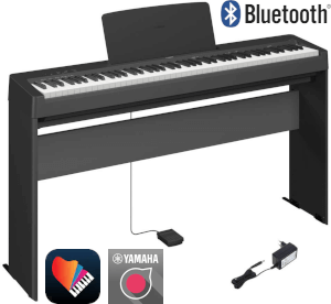 Pianino cyfrowe YAMAHA P-145BT + NOGI