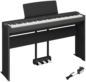 Pianino cyfrowe YAMAHA P-225 B + NOGI + LISTWA