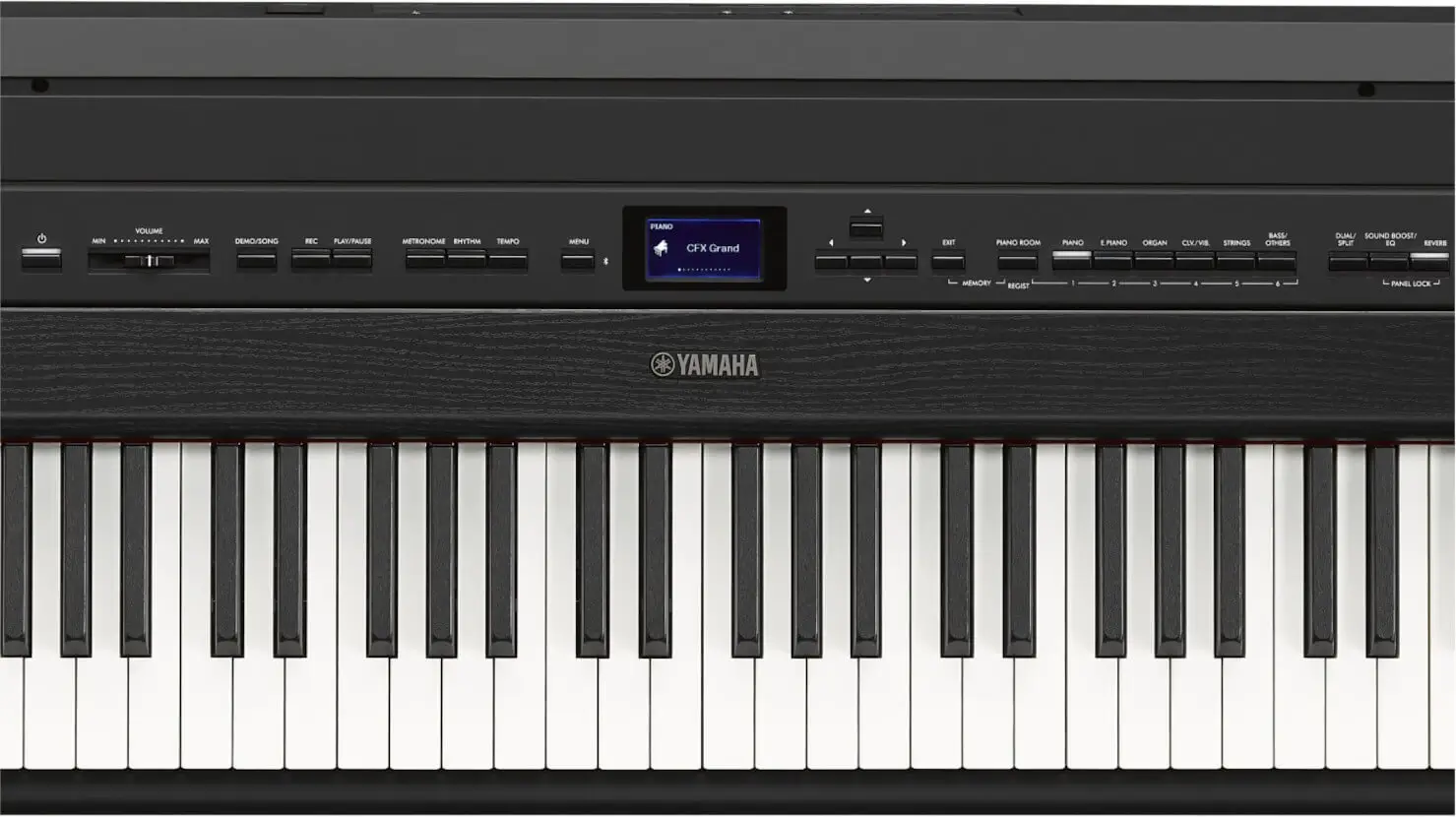 Pianino cyfrowe YAMAHA P-525 B - miniatura
