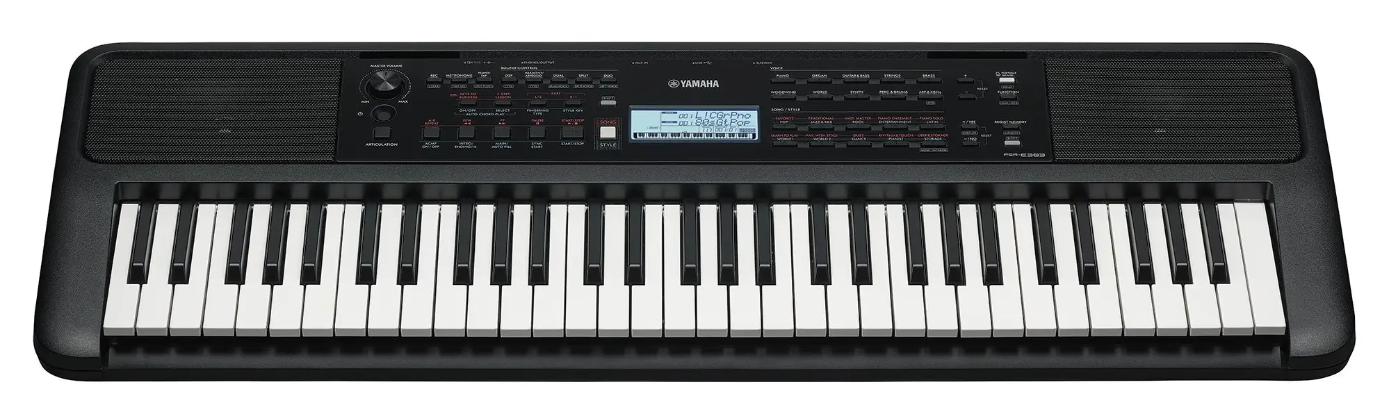 Keyboard YAMAHA PSR-E383 - miniatura